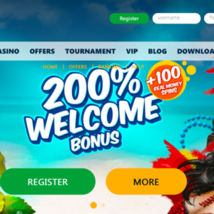 ParadiseWin Casino Homepage