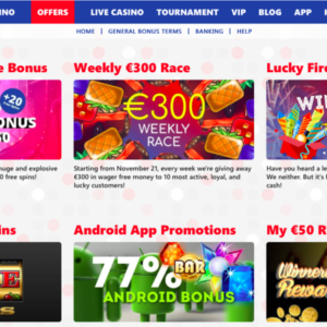 MyWin24 Casino promotions