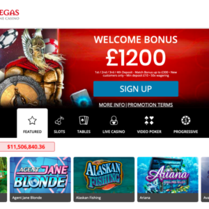 Royal Vegas Casino Homepage