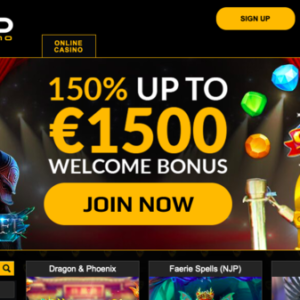 Enzo Casino Homepage