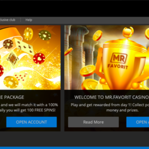 MrFavorit Casino promotions