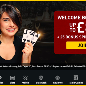 Plush Casino Homepage