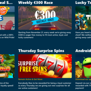 ParadiseWin Casino promotions