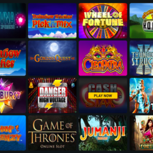 Plush Casino Games selection