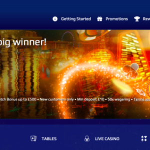 All Slots Casino Home page