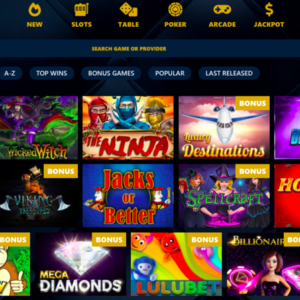VIP Stakes Casino games