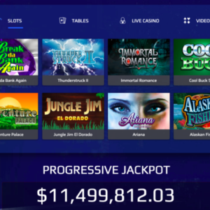 All Slots Casino Game selection