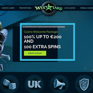Wixstars online casino review