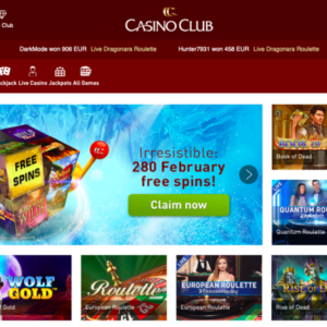Casino Club Homepage