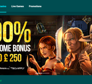 22Bet Casino homepage