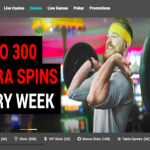 TonyBet Casino Homepage