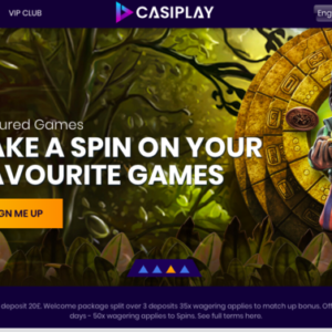 Casiplay Casino homepage