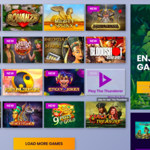 Casiplay Casino game selection